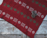 Christmas Aran Throw