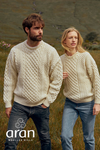 Traditional Aran Pullover