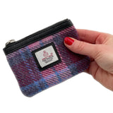 Harris Tweed Coin Purse - Pastel Pink