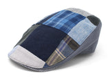 Patchwork Linen Grey Touring Cap