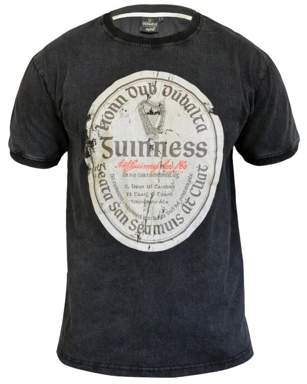 Guinness Gaelic Label Tee - Black