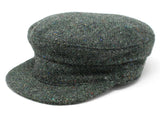 Green Tweed Skipper Cap