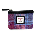 Harris Tweed Coin Purse - Pastel Pink