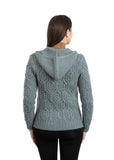 Zipper Cardigan with Hood - NEW Color!