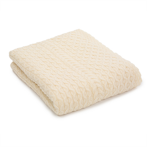 King Size Honeycomb Throw - 2 Colors Available