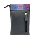 Harris Tweed Mini Cross Body Bag - Pastel Pink