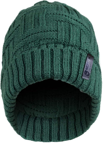 Basket Weave Hat - Green