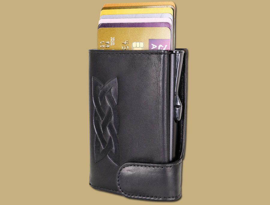 RFID Celtic Wallet - Black