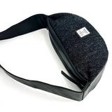 Harris Tweed Sling Bag - Charcoal