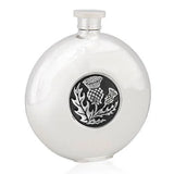 Scottish Thistle Round Flask Set